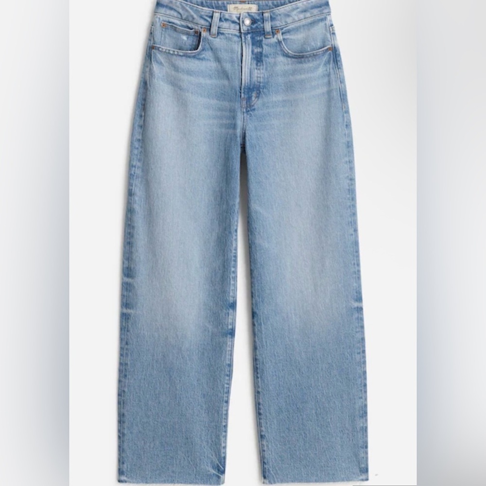 Madewell Light Blue Flare Jeans - Picture 5 of 12